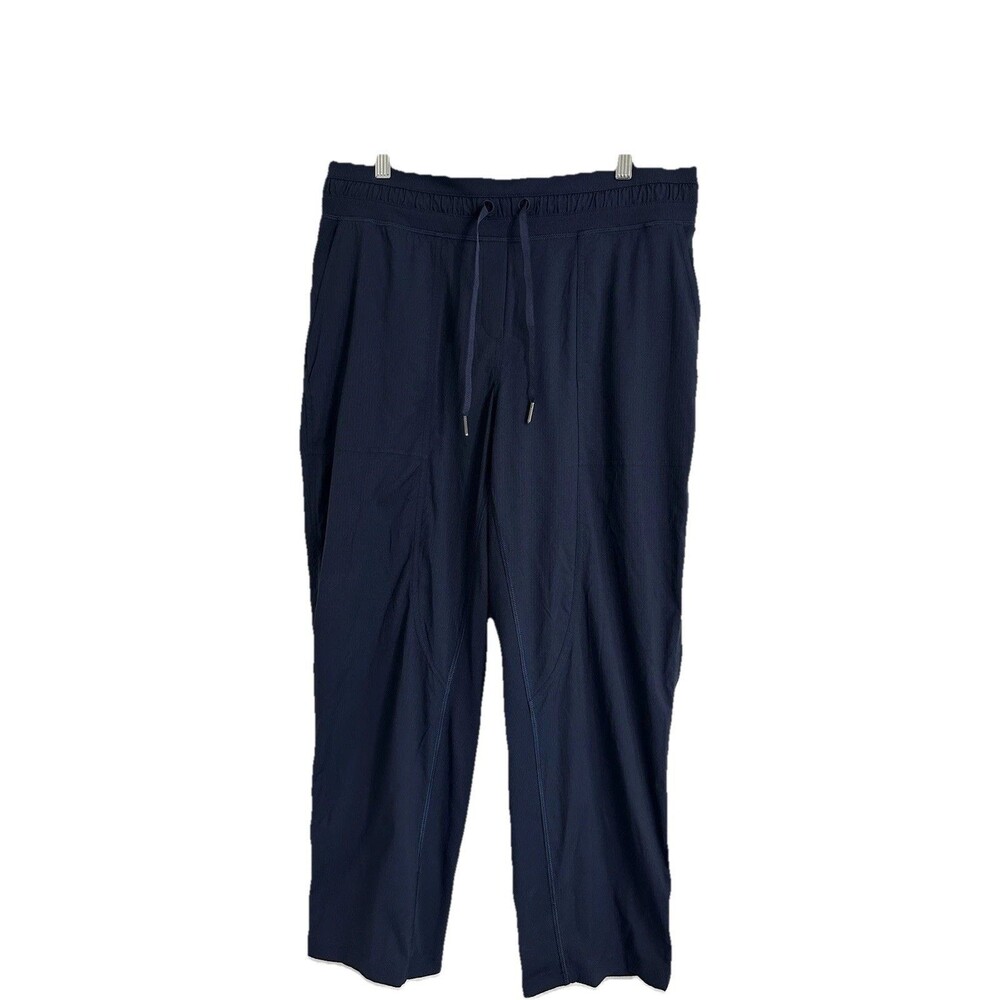 Lululemon 2025 Dance Studio Mid-Rise Pant 25” * Short Size 10 True Navy EUC